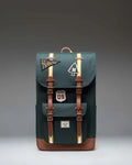 HERSCHEL LITTLE AMERICA BSCKPACK PATCHES GREEN GABL