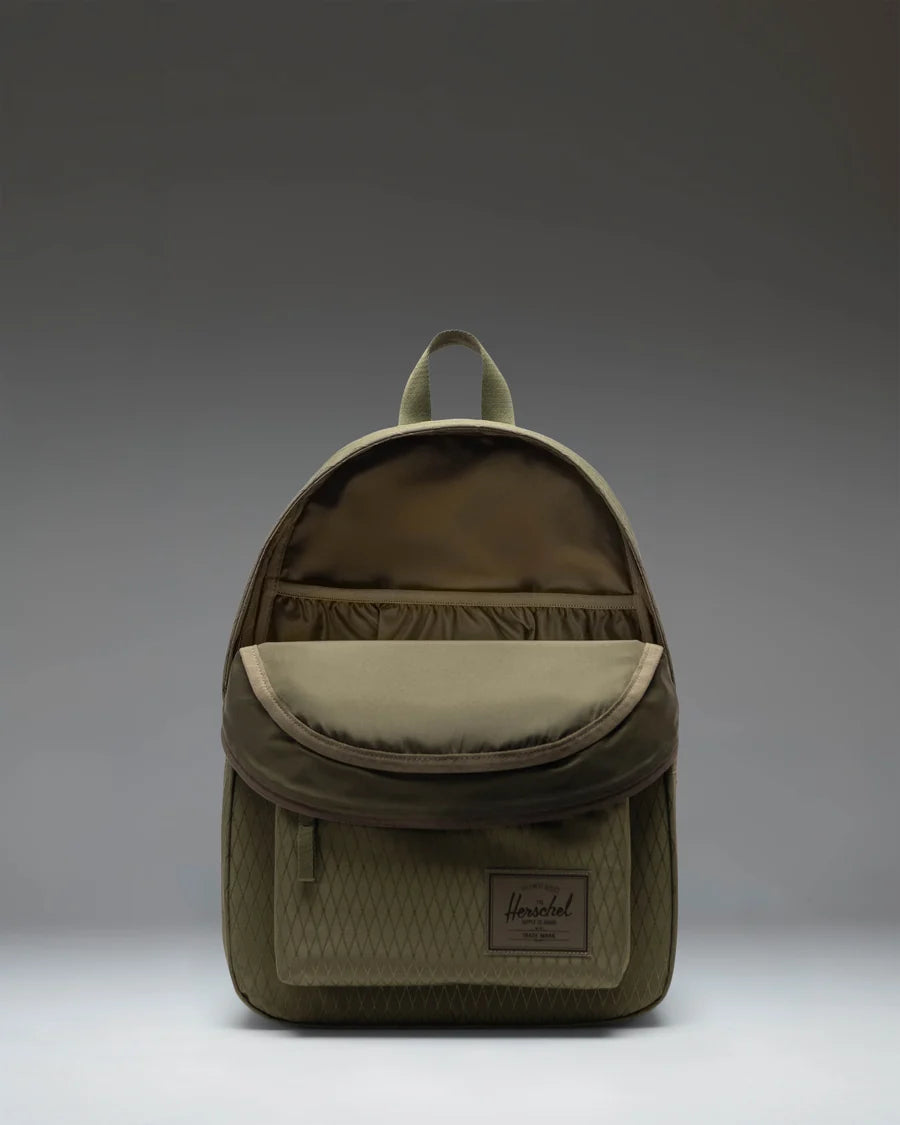 HERSCHEL CLASSIC BACKPACK IVY GREEN DIAMOND