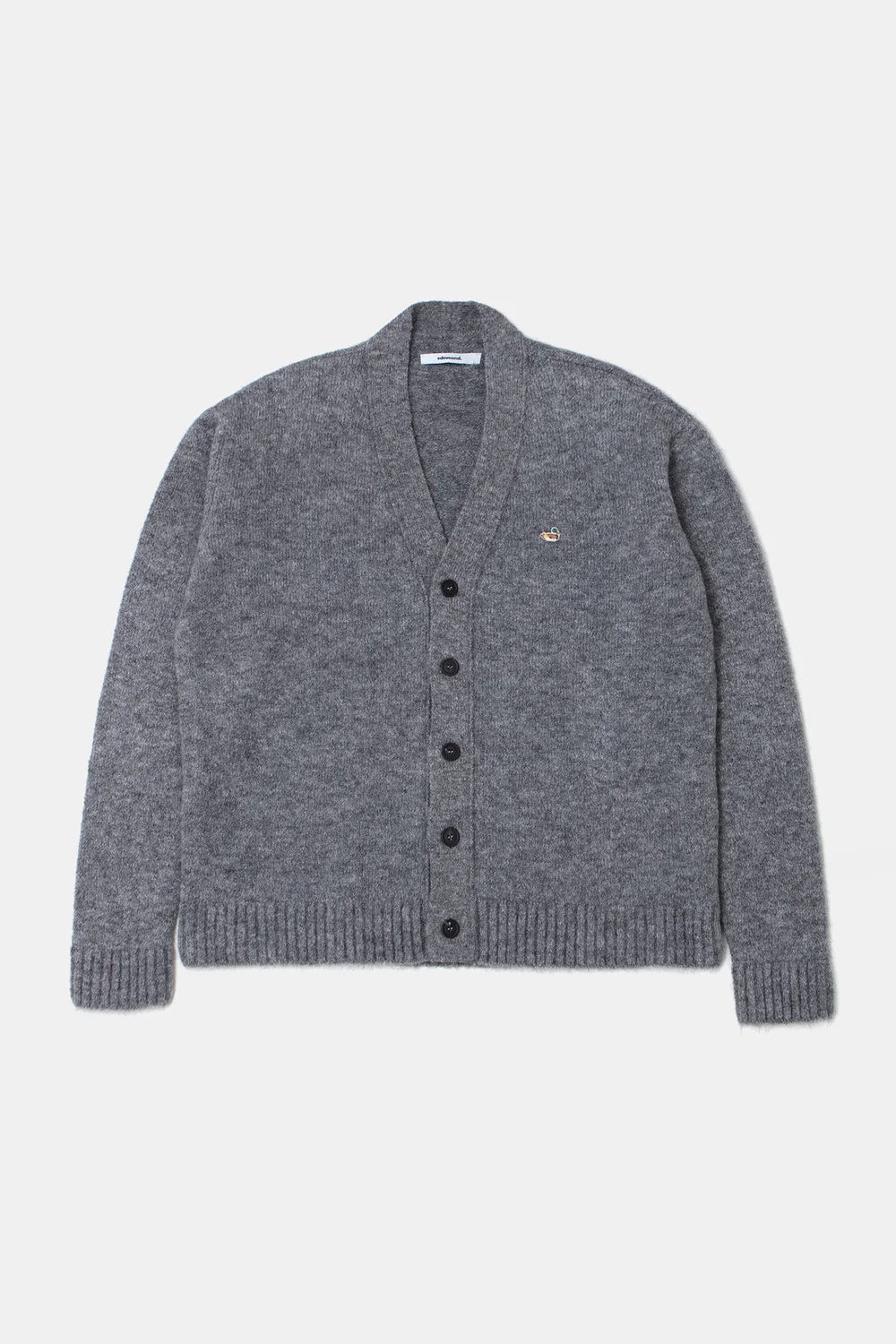 EDMMOND DUCK CARDIGAN PLAIN GREY