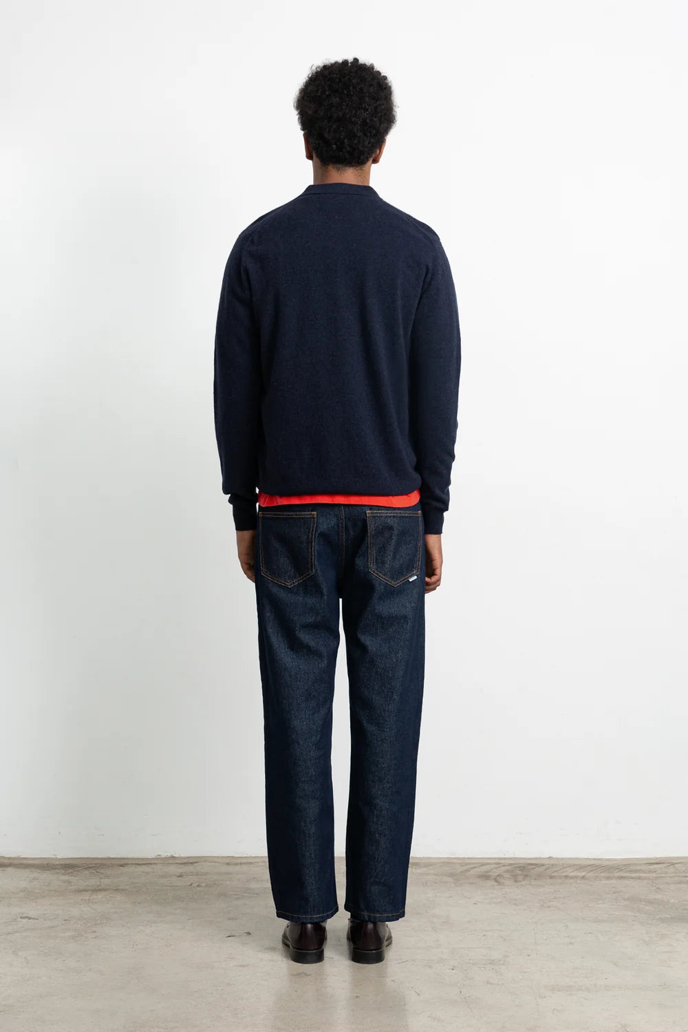 EDMMOND AVAIL PANT PLAIN INDIGO