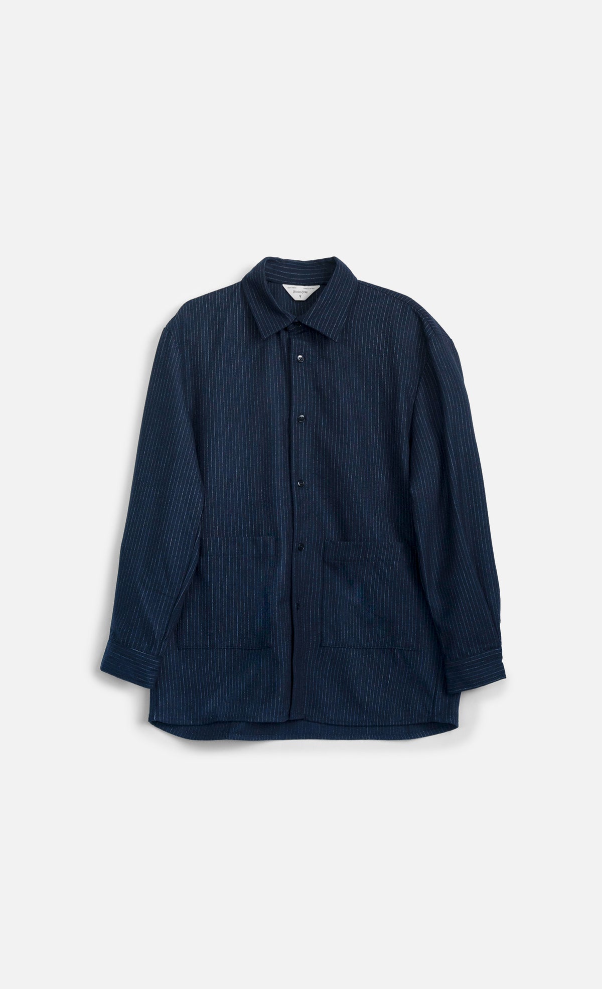 Wooden Balera Jacket - Blu Gessato