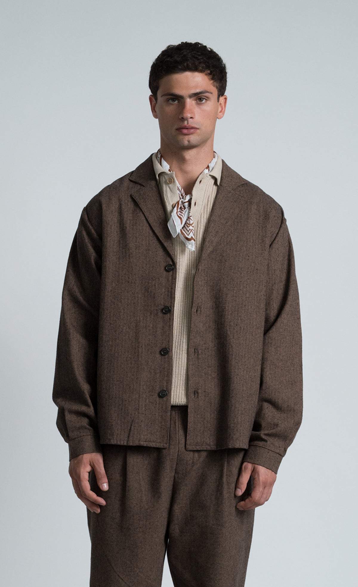 Wooden Camicia Yuki – Marrone
