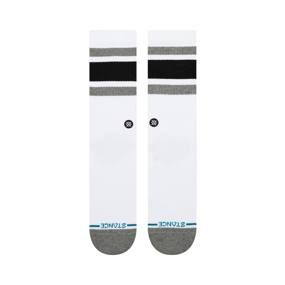 STANCE BOYD CREW SOCK WHITE