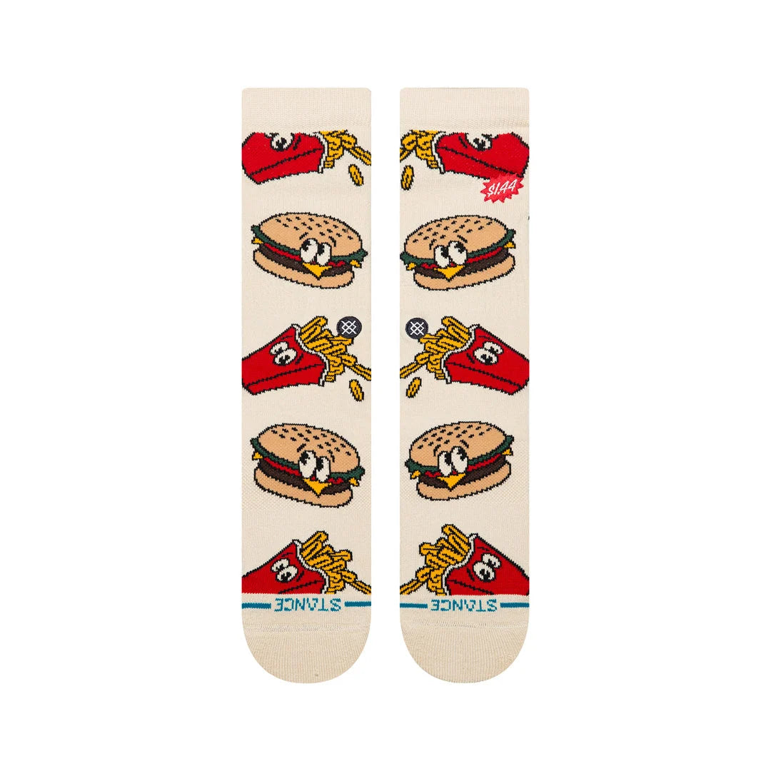 STANCE COMBO MEAL CREW SOCK TAN