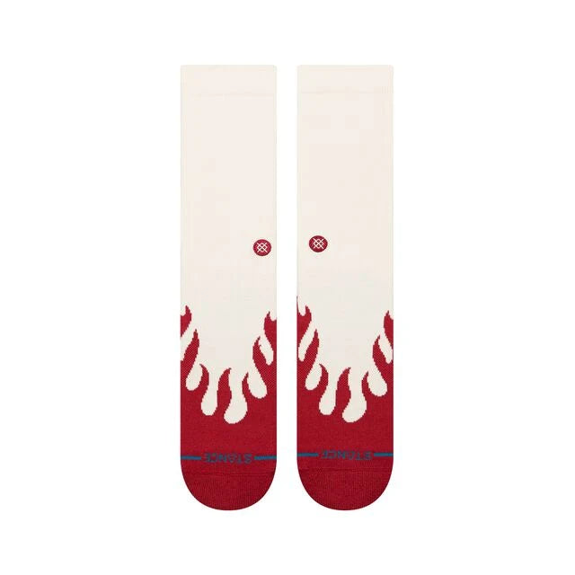 STANCE HEATING UP CREW RED