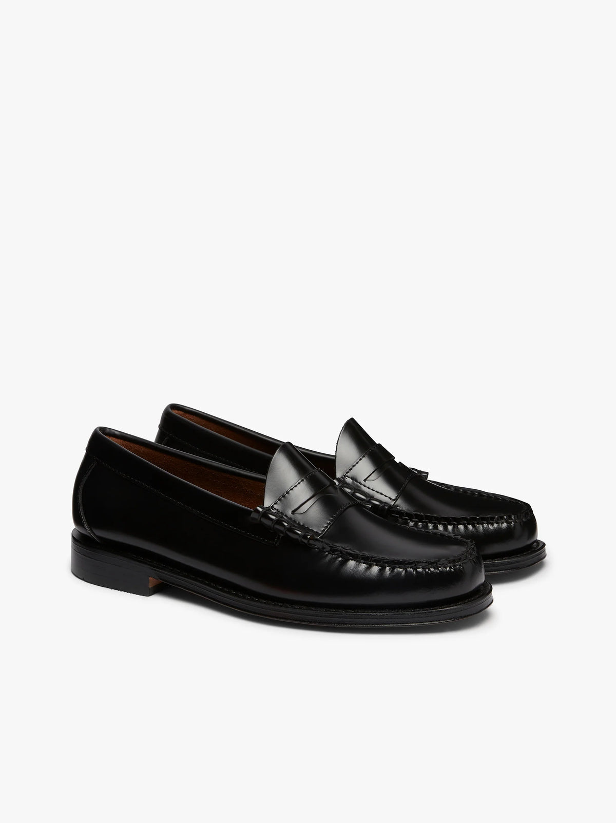 G.h. Bass Penny Weejuns Larson Penny Pelle nera