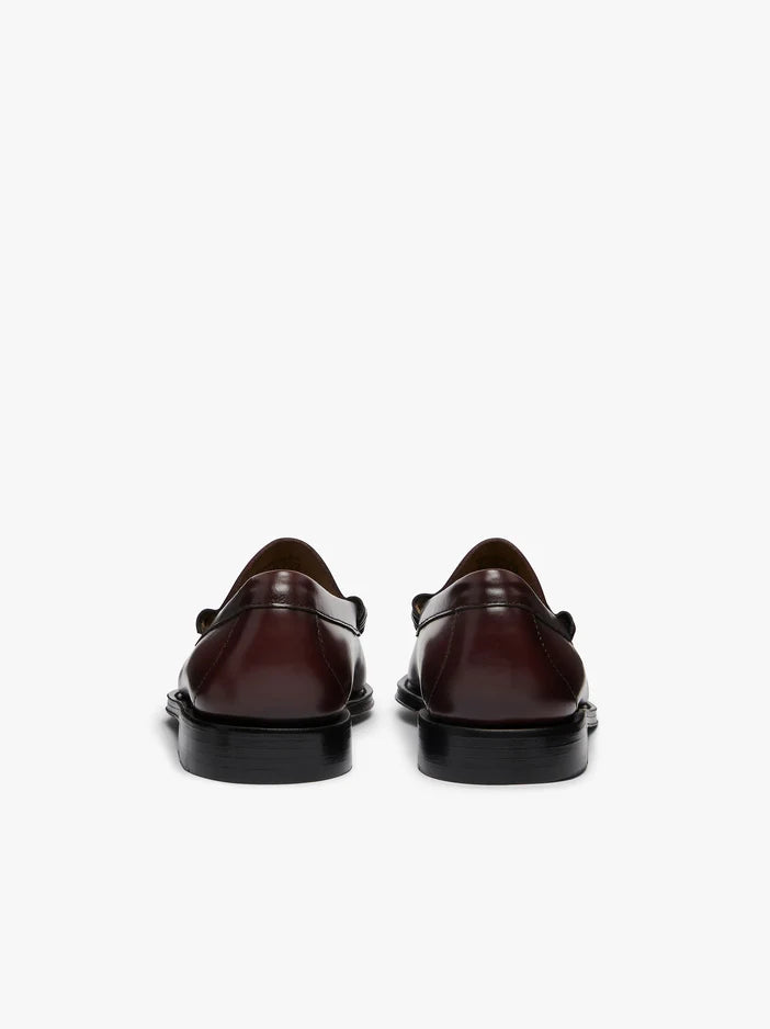 G.h. Bass Penny Weejuns Larson Penny Pelle color vino