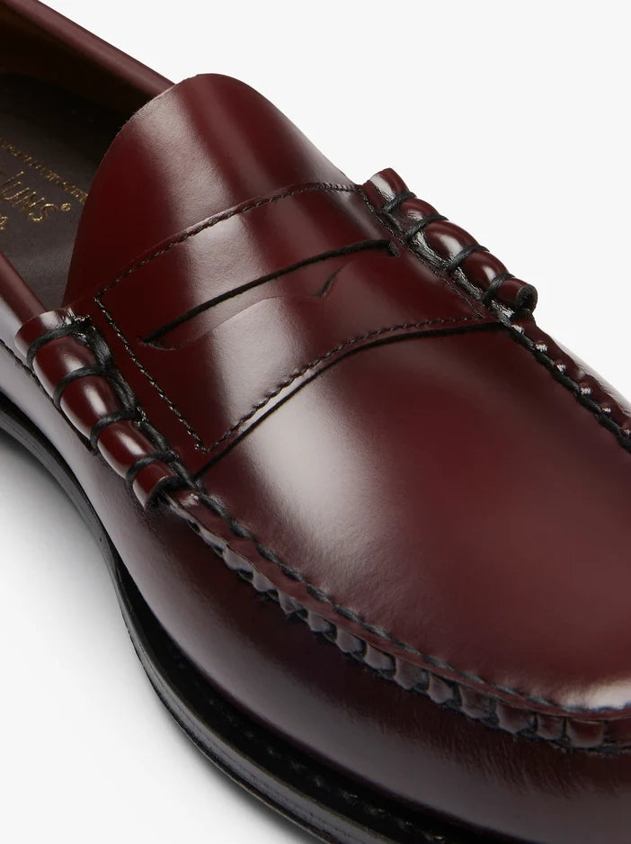 G.h. Bass Penny Weejuns Larson Penny Pelle color vino