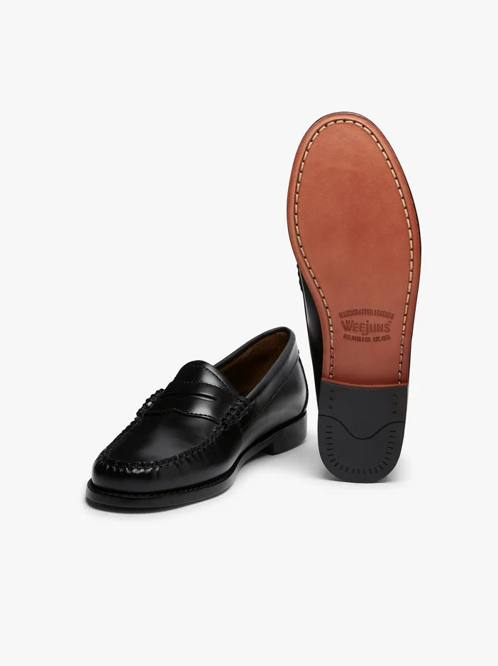 G.h. Bass Penny Weejuns Penny Pelle nera (Donna)