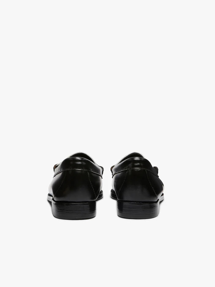 G.h. Bass Penny Weejuns Penny Pelle bianca e nera (Donna)