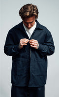 Wooden Balera Jacket - Blu Gessato