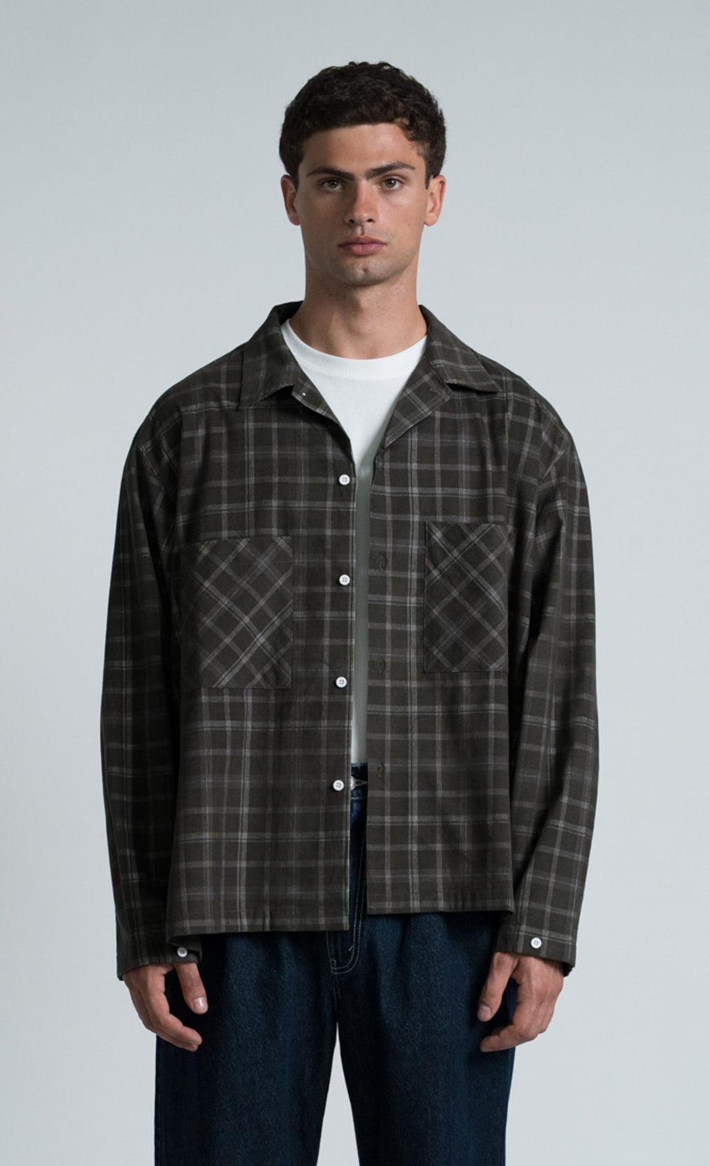 Wooden Camicia Hiroko – Check Verde