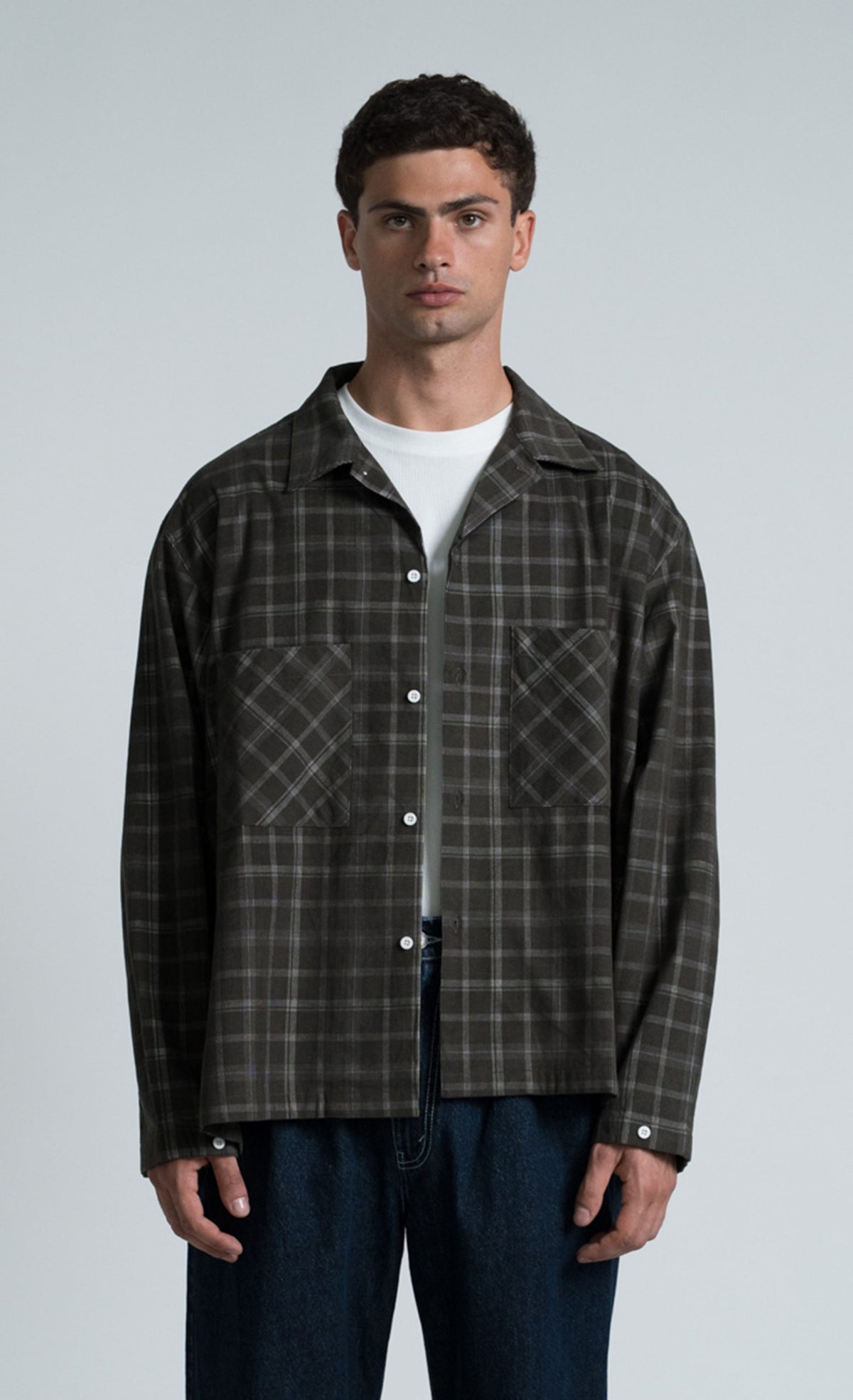 Wooden Camicia Hiroko – Check Verde