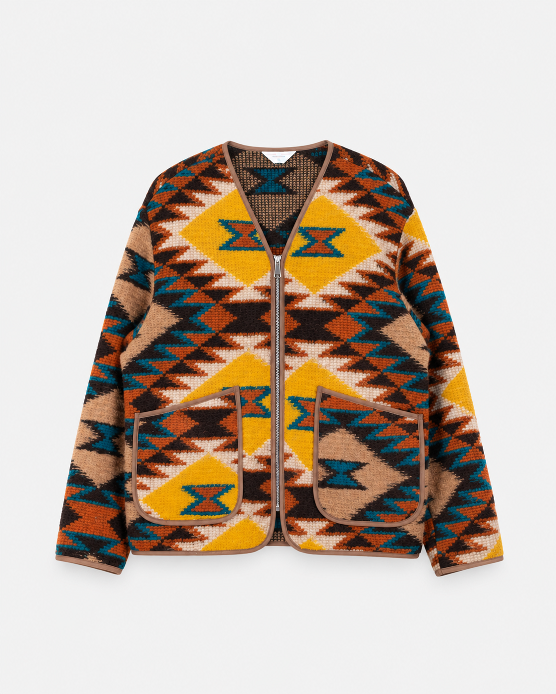 Wooden Cameron zip navajo