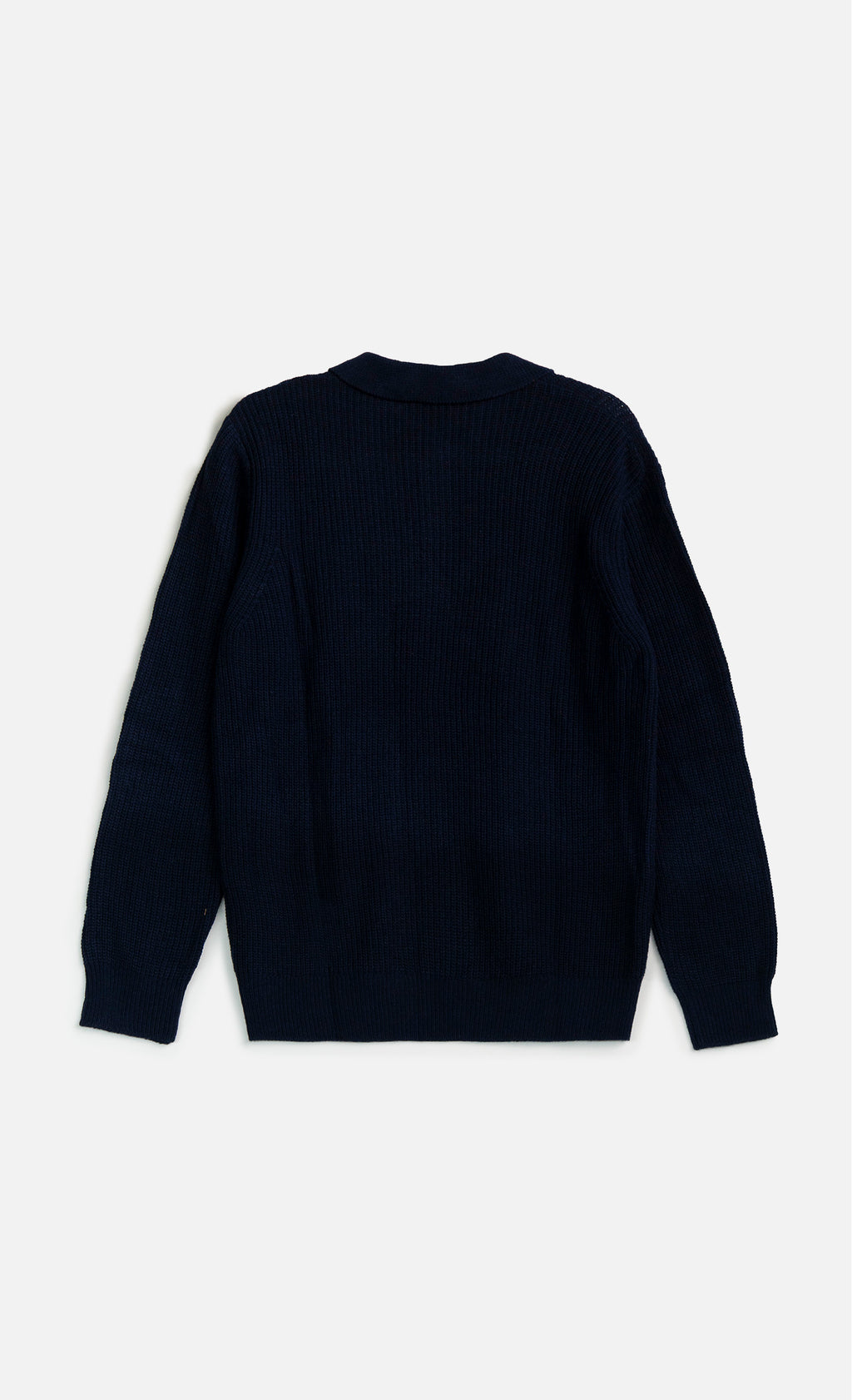 Wooden Polo in Lana Mark – Blu