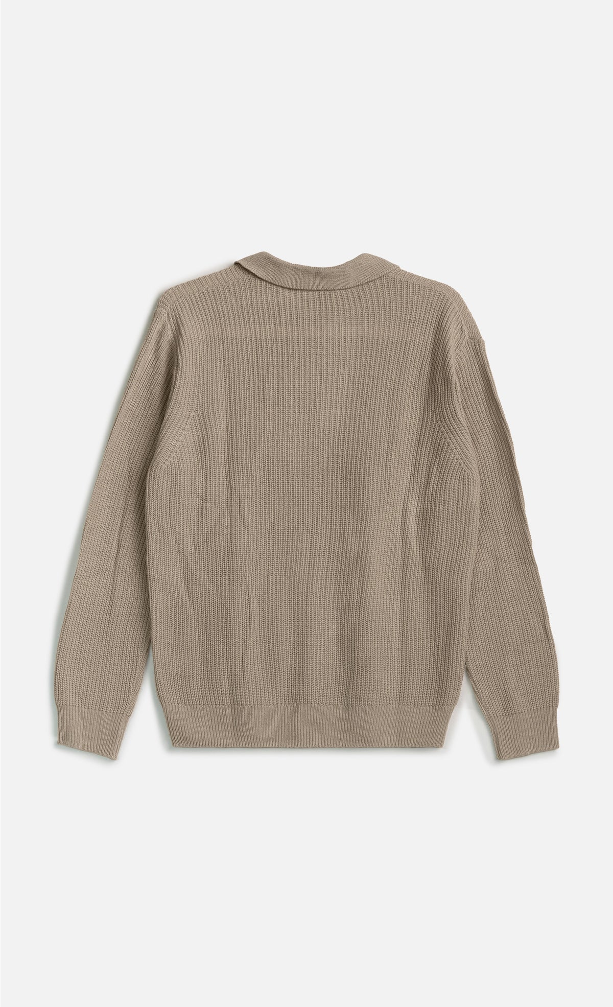 Wooden Polo in Lana Mark – Beige
