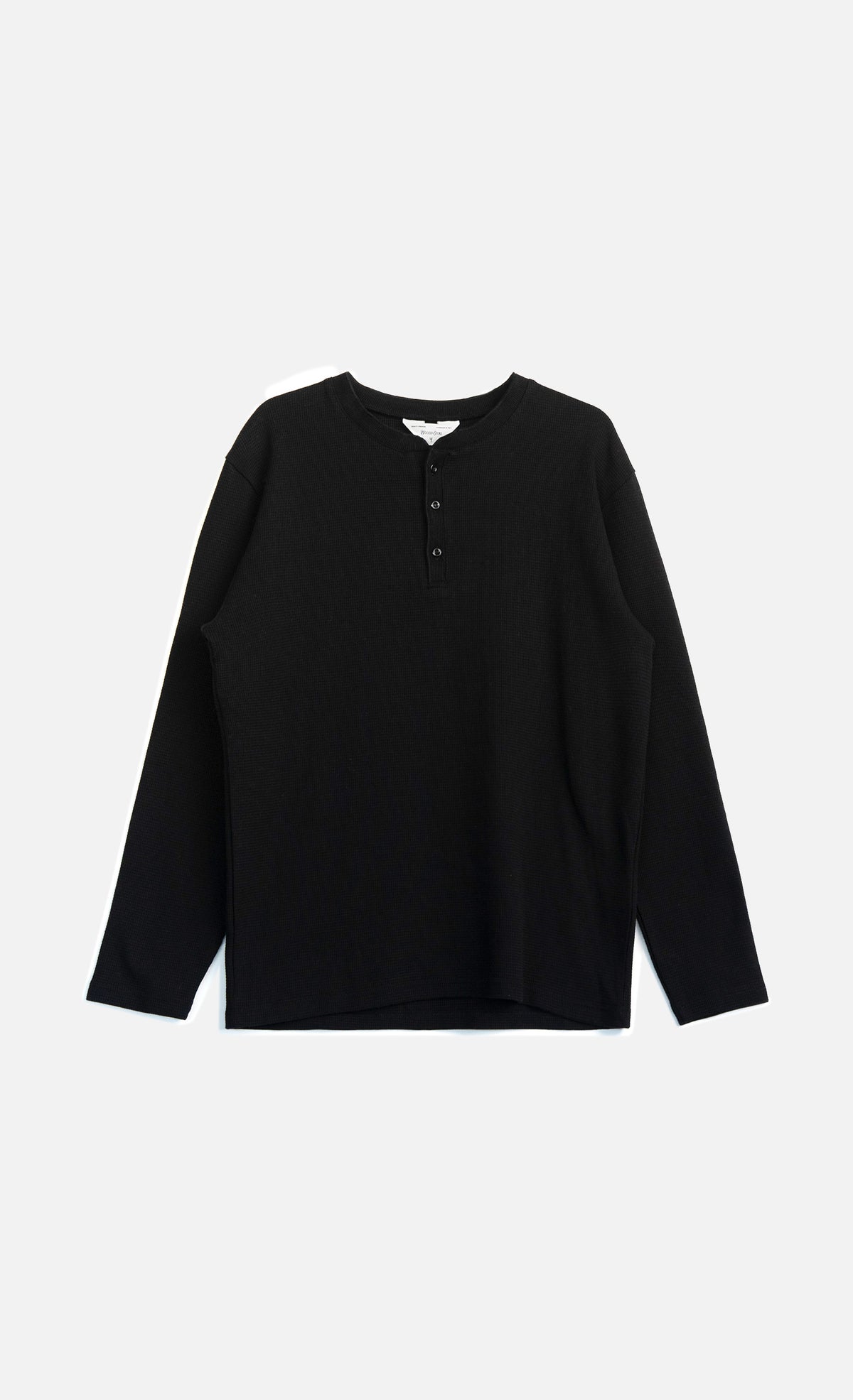 Wooden Jude Longsleeve – Nero
