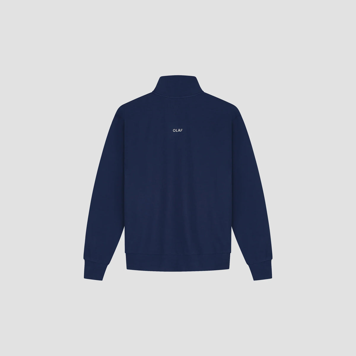 OLAF HUSSEIN ESSENTIAL HALF ZIP SWEAT - NAVAL ACADEMY