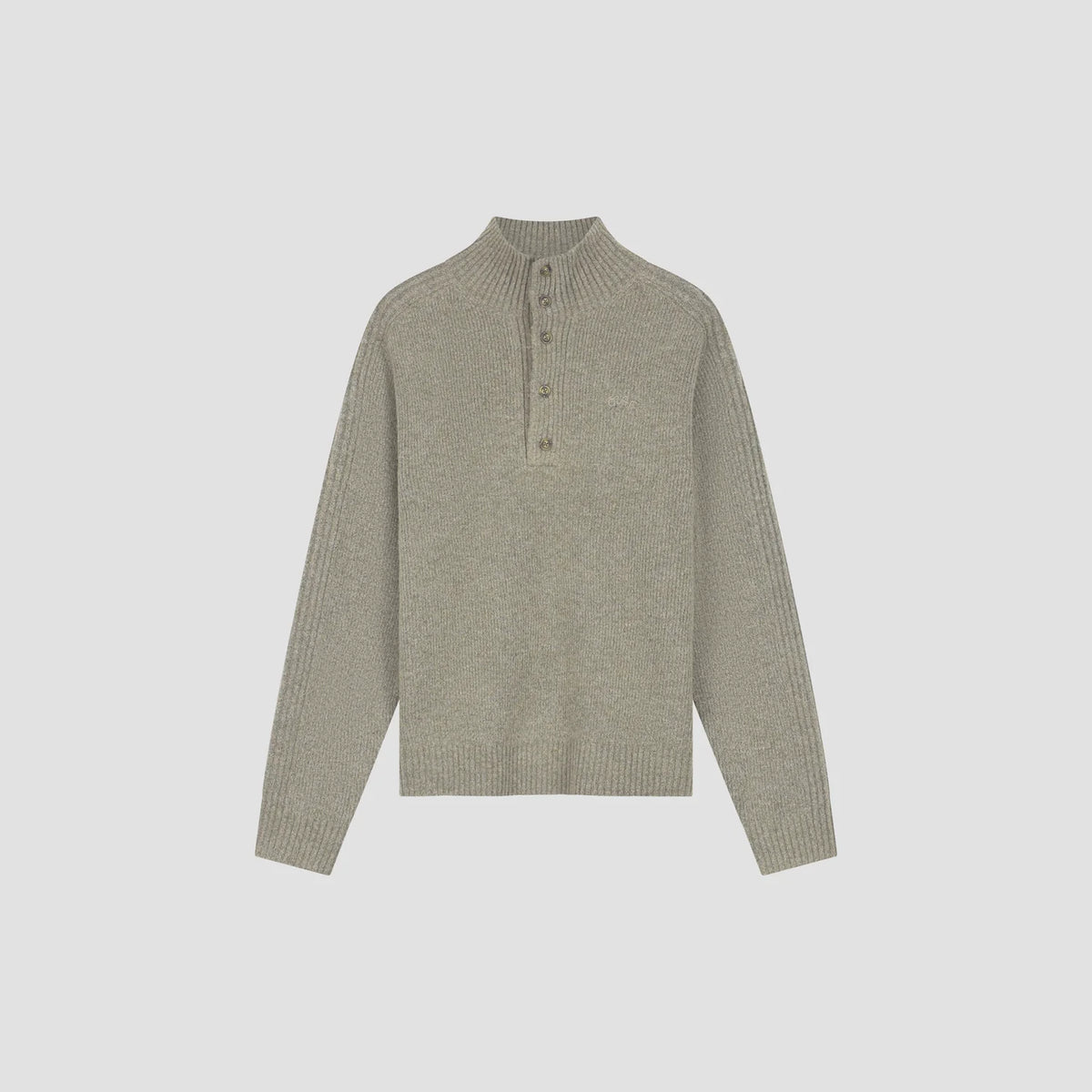 OLAF HUSSEIN KNITTED MOCK NECK - TREEHOUSE