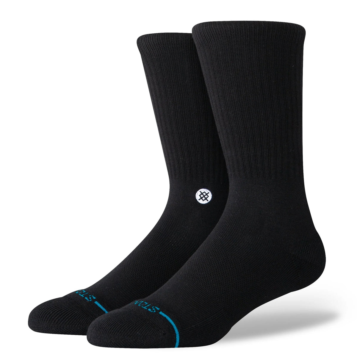 STANCE ICON CREW SOCK BLACK