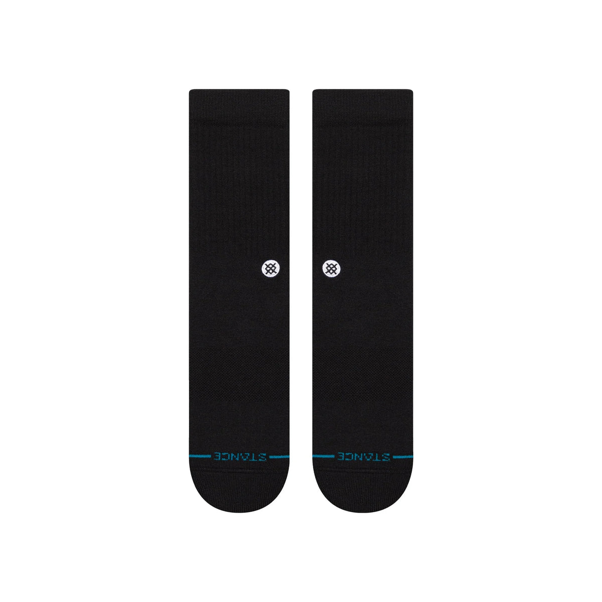 STANCE ICON CREW SOCK BLACK