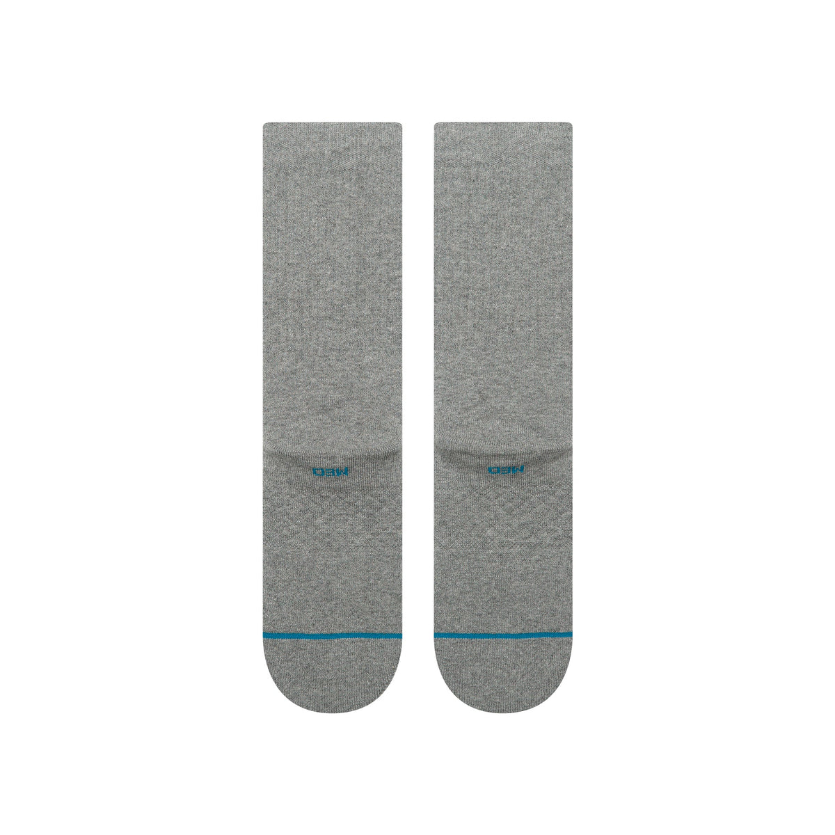 STANCE ICON CREW SOCK GREY HEATHER