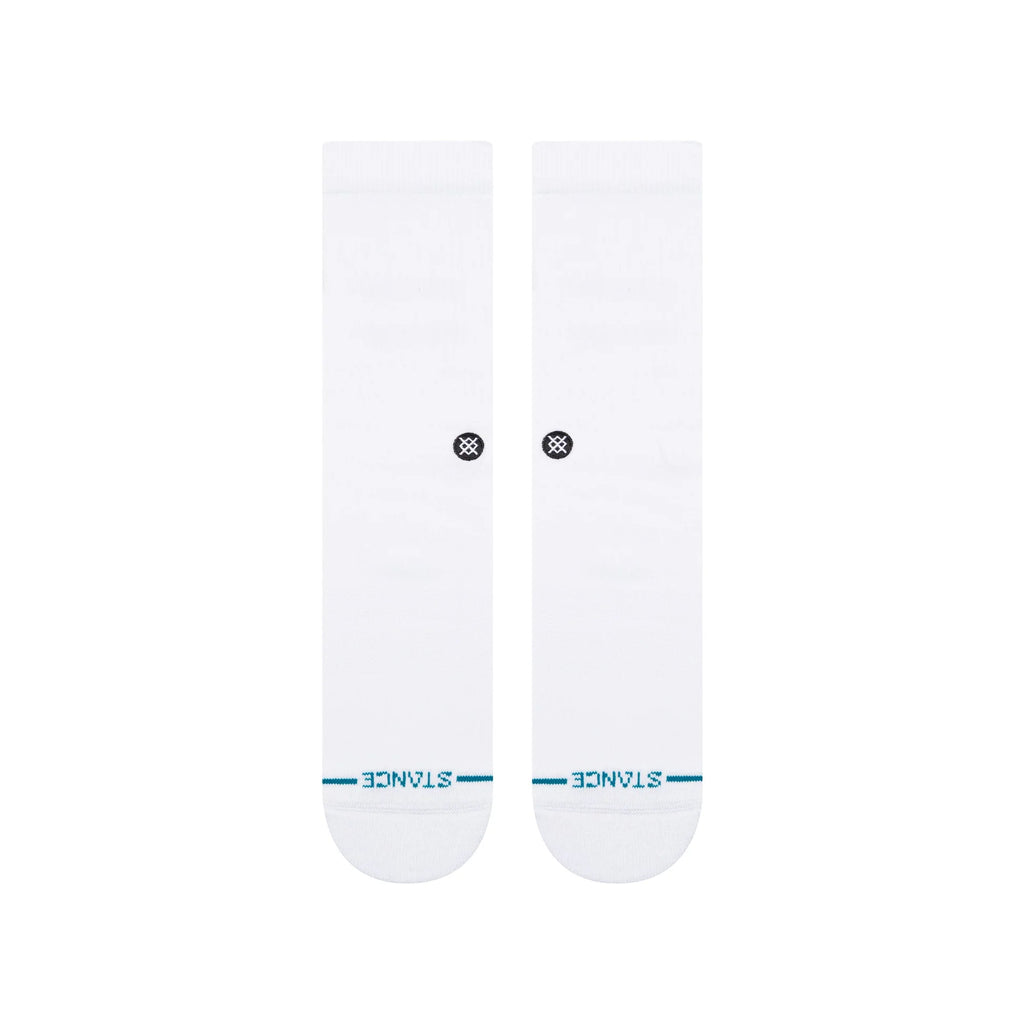 STANCE ICON CREW SOCK WHITE