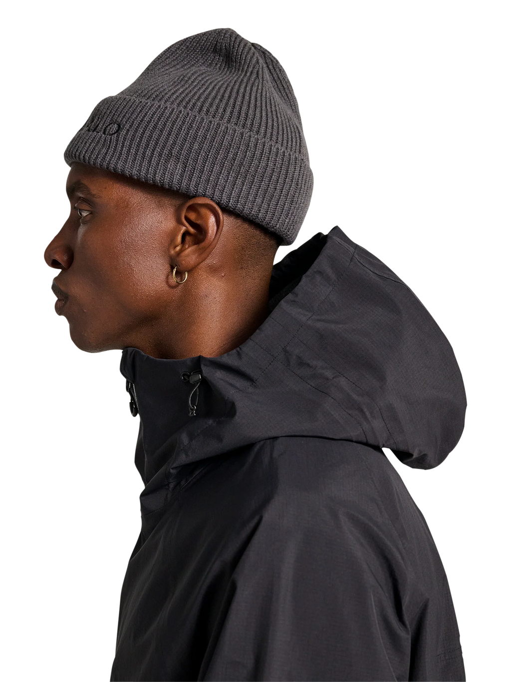 HALO WOOL RIB BEANIE BROWN (CAPERS)