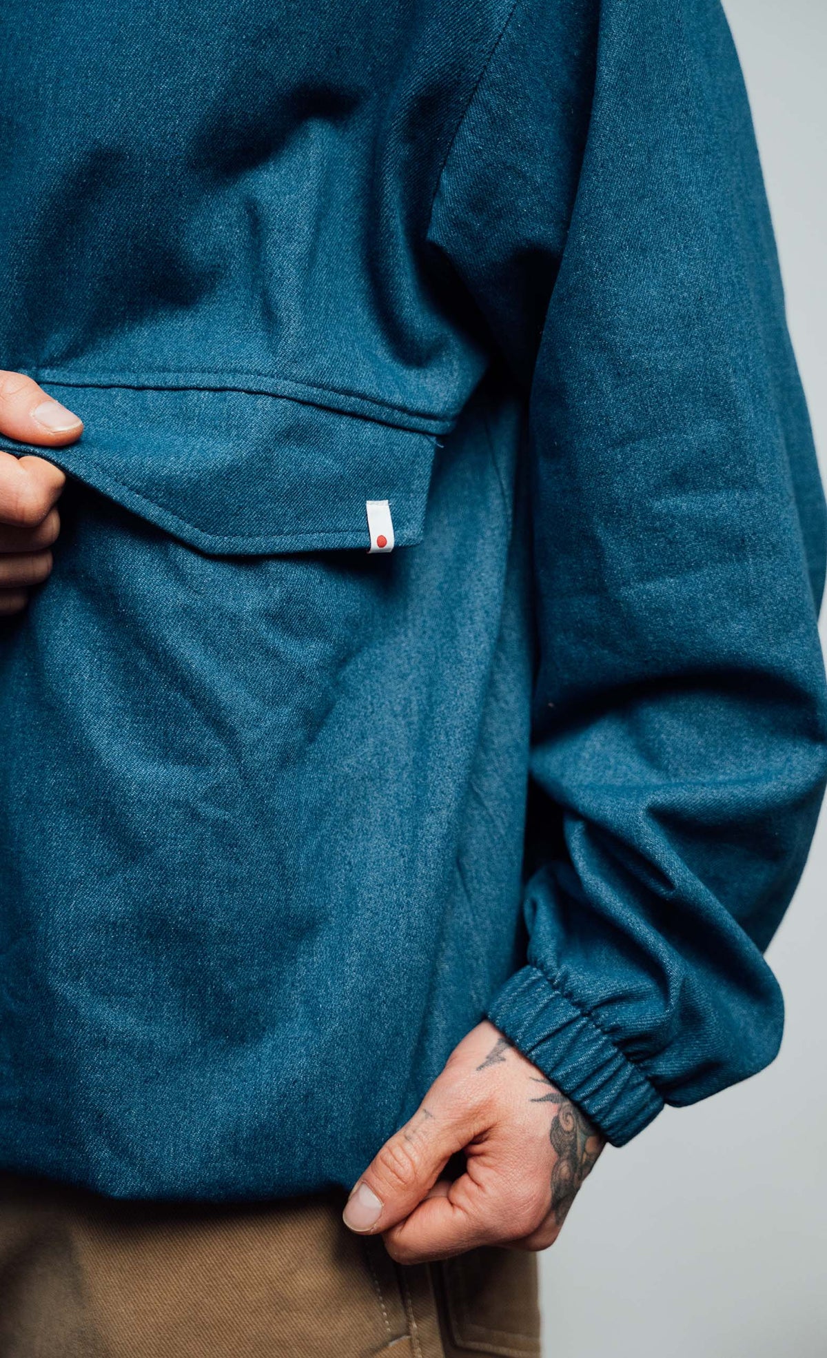 Wooden Ohio Overshirt – Blue Denim
