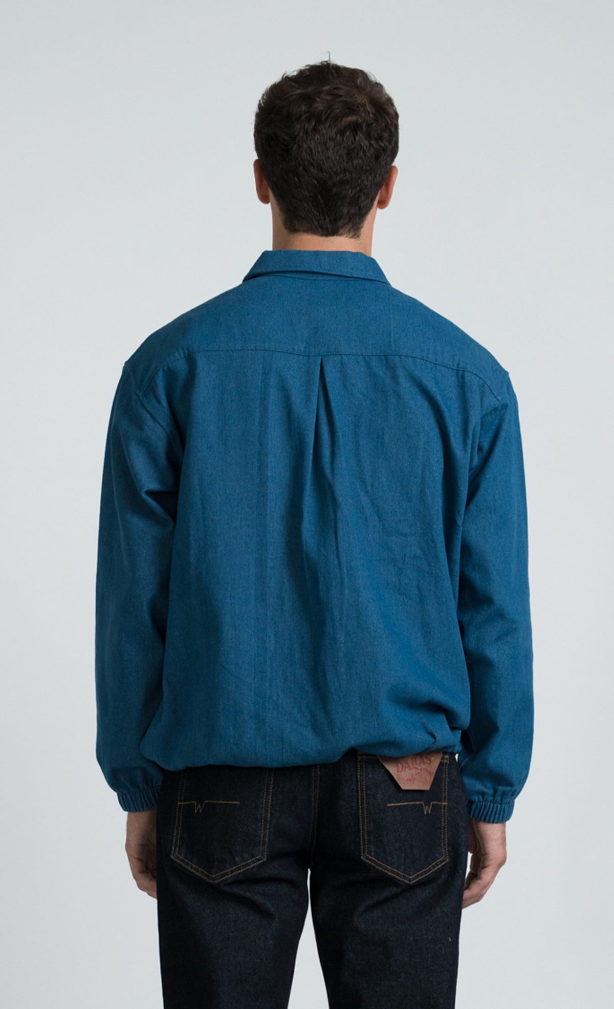 Wooden Ohio Overshirt – Blue Denim