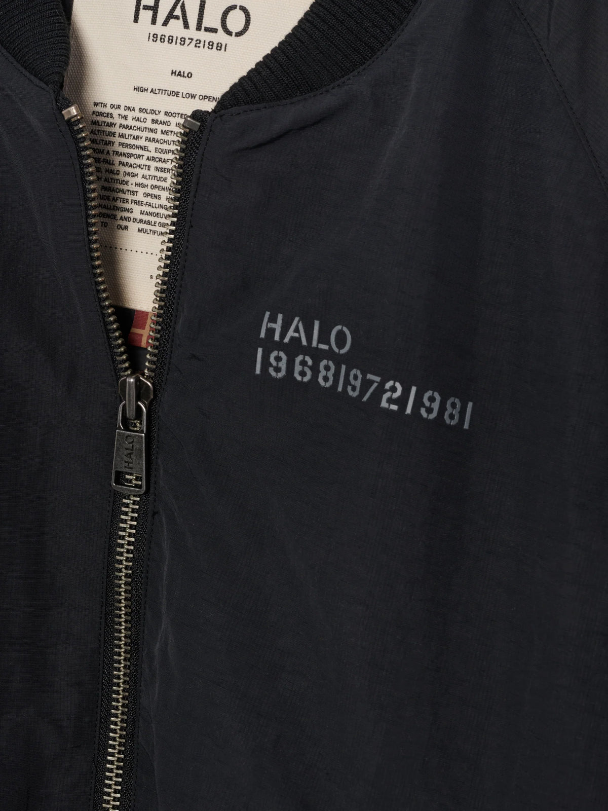 HALO CORDURA BOMBER BOMBER JACKET - UNISEX