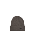 HALO WOOL RIB BEANIE BROWN (CAPERS)