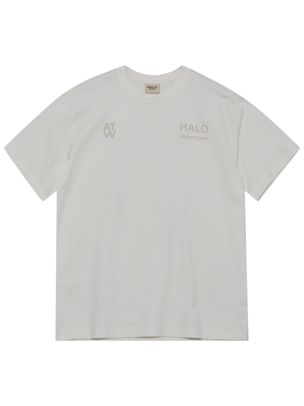 HALO GRAPHIC T-SHIRT MARSHMALLOW/BRIGHT WHITE
