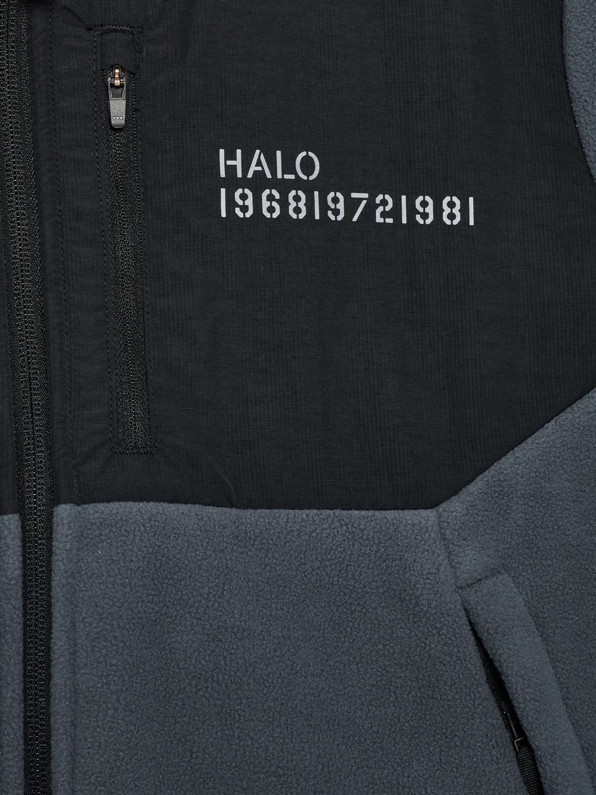 HALO BLOCKED ZIP FLEECE TURBULENCE