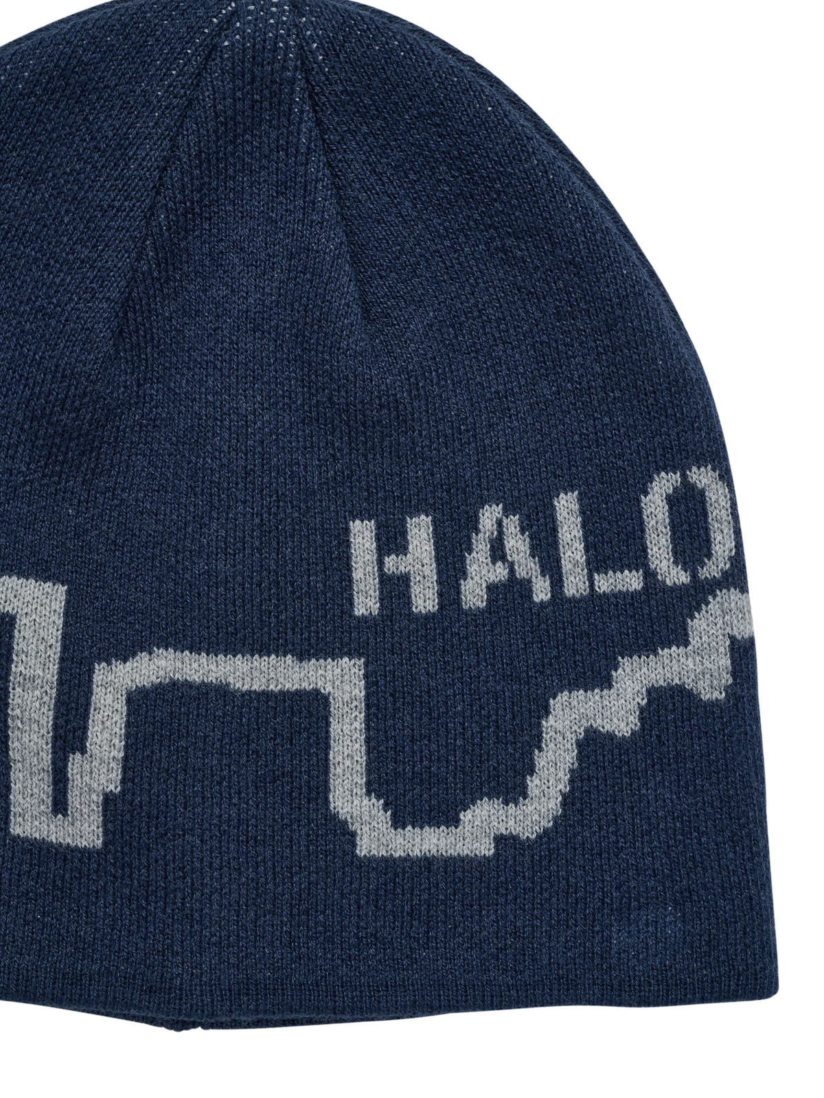 HALO LOGO BEANIE GREY (TURBULENCE)