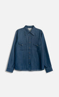 Wooden Camicia Rodeo – Blue Denim Wash