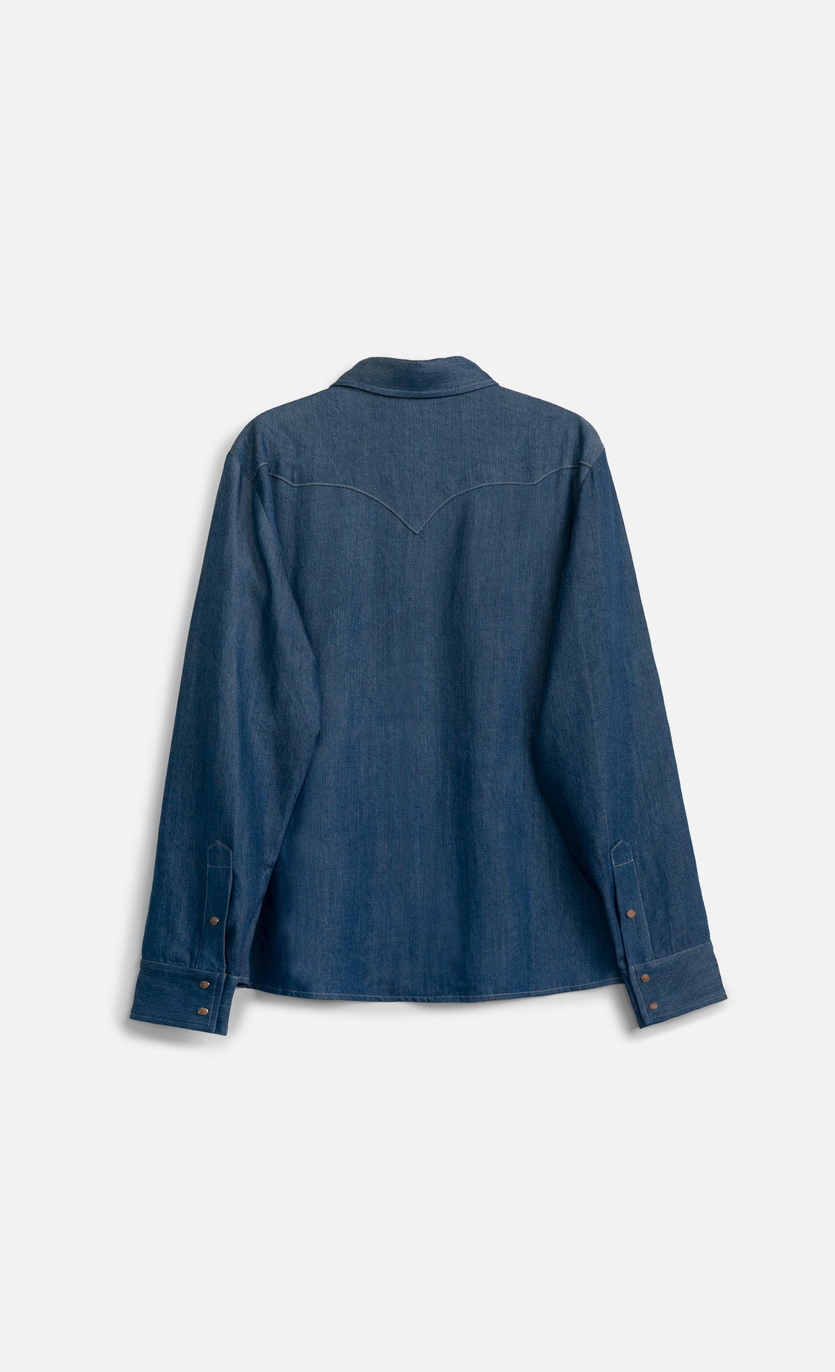 Wooden Camicia Rodeo – Blue Denim Wash