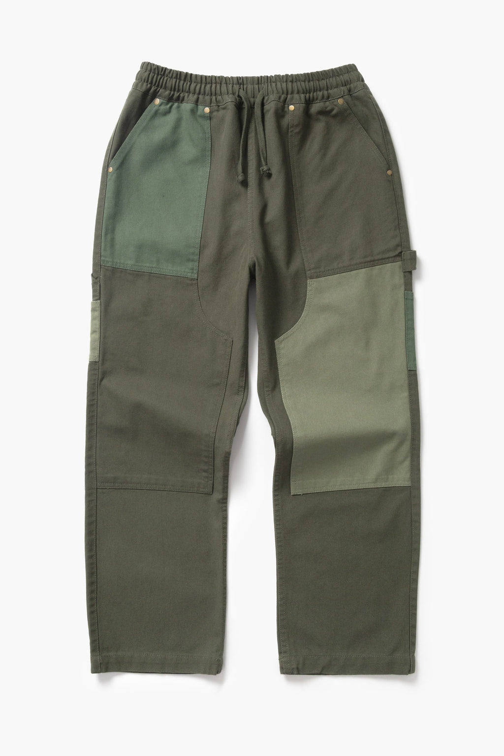 Service Works Patchwork Utility Chef Pants - Green