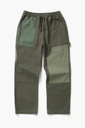 Service Works Patchwork Utility Chef Pants - Green