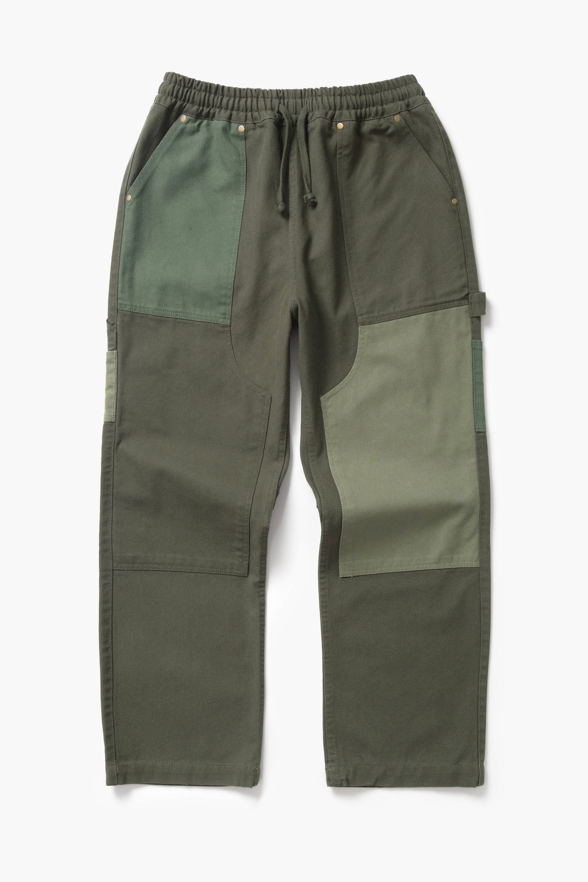 Service Works Patchwork Utility Chef Pants - Green