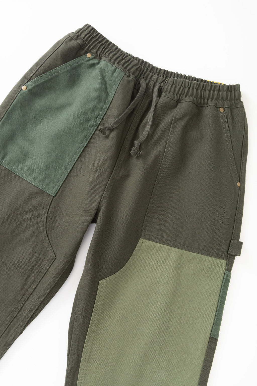 Service Works Patchwork Utility Chef Pants - Green