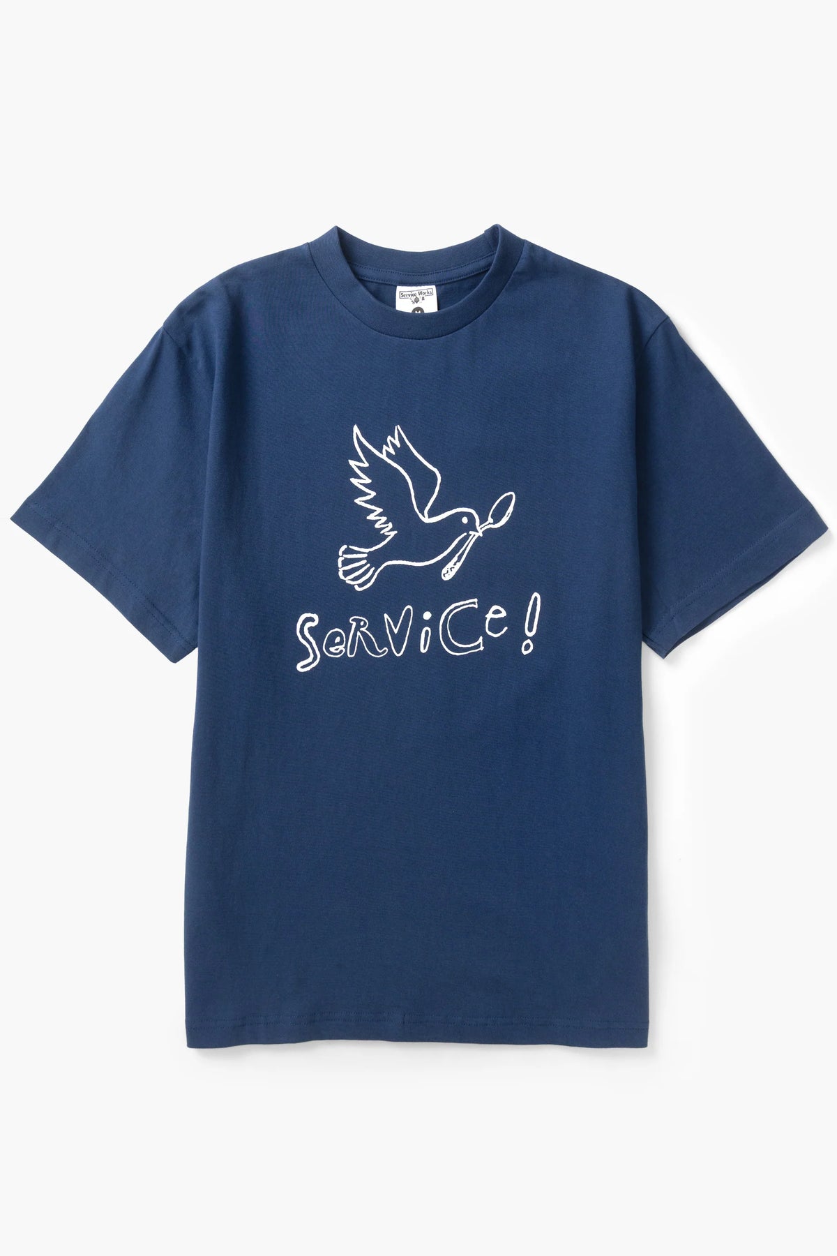 Service Works Dove Tee - Navy