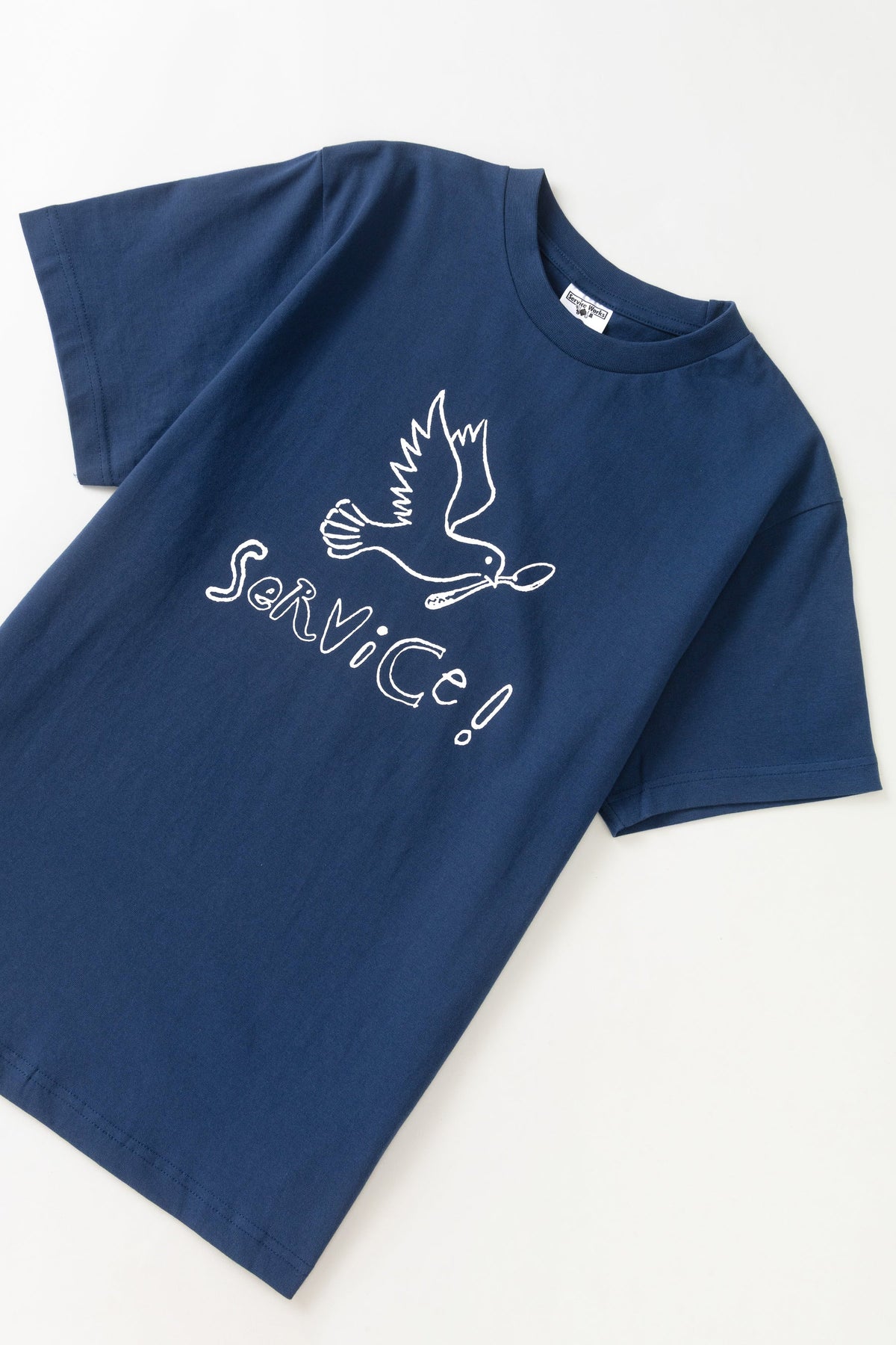 Service Works Dove Tee - Navy