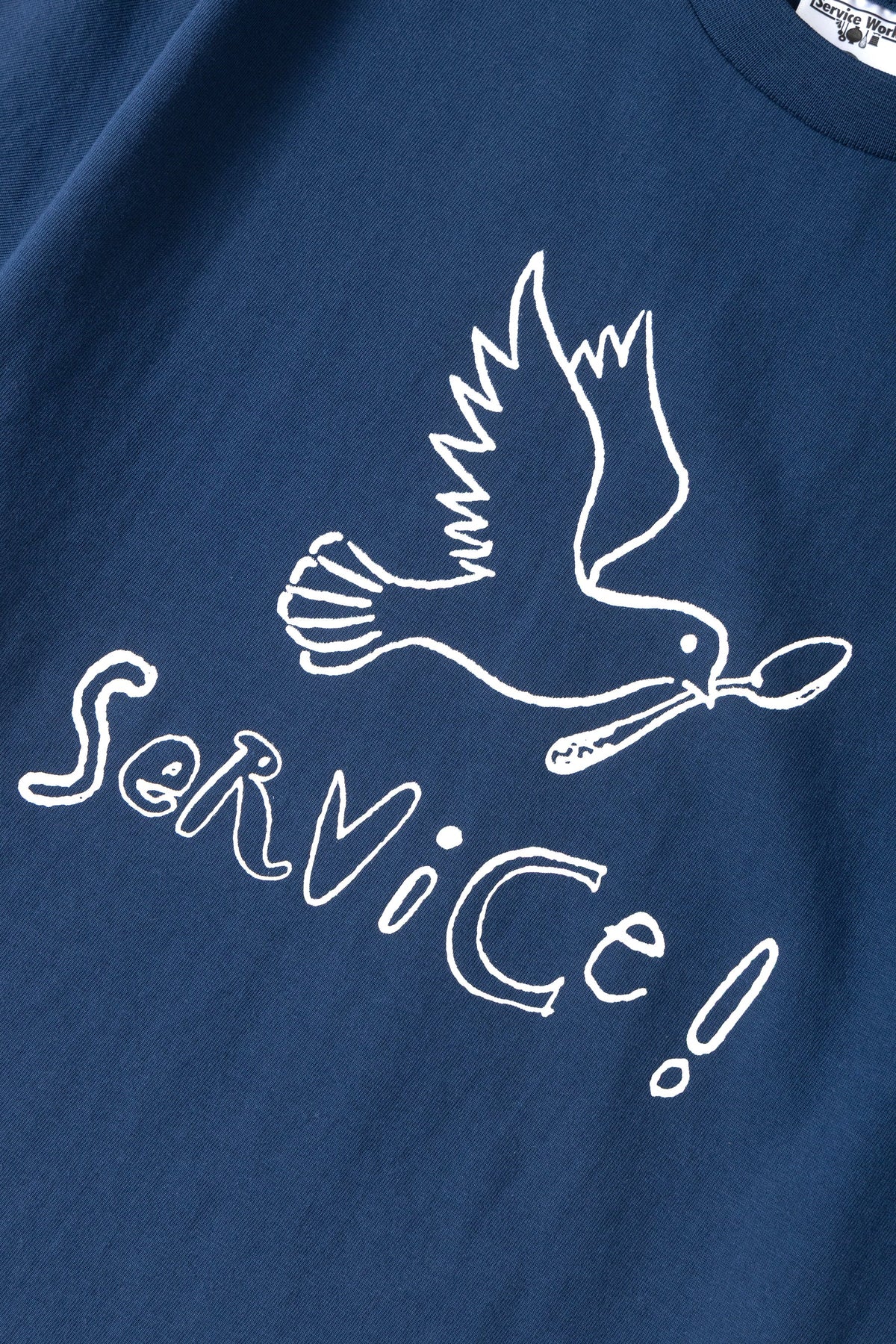 Service Works Dove Tee - Navy