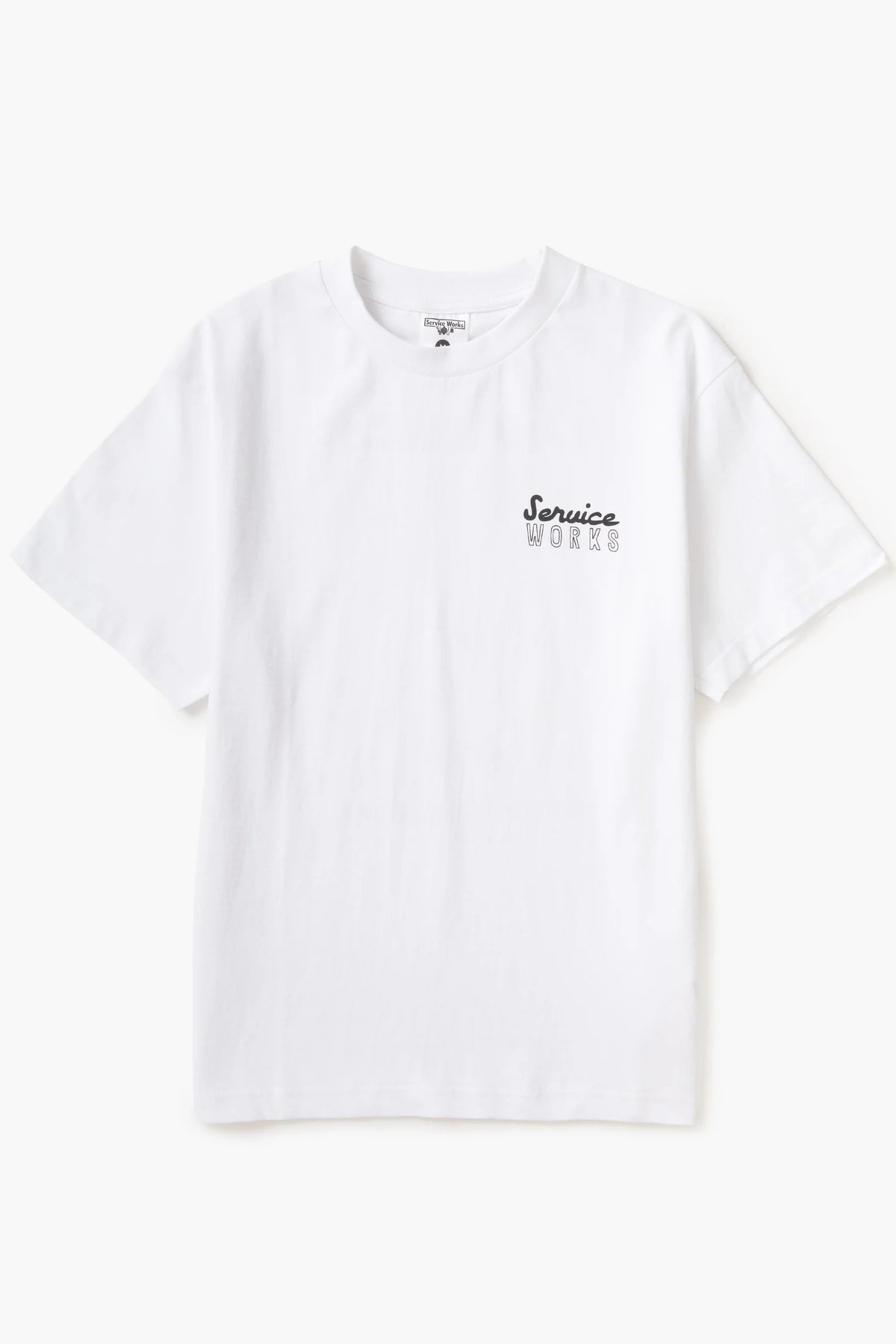 Service Works Eating Adventures Tee White