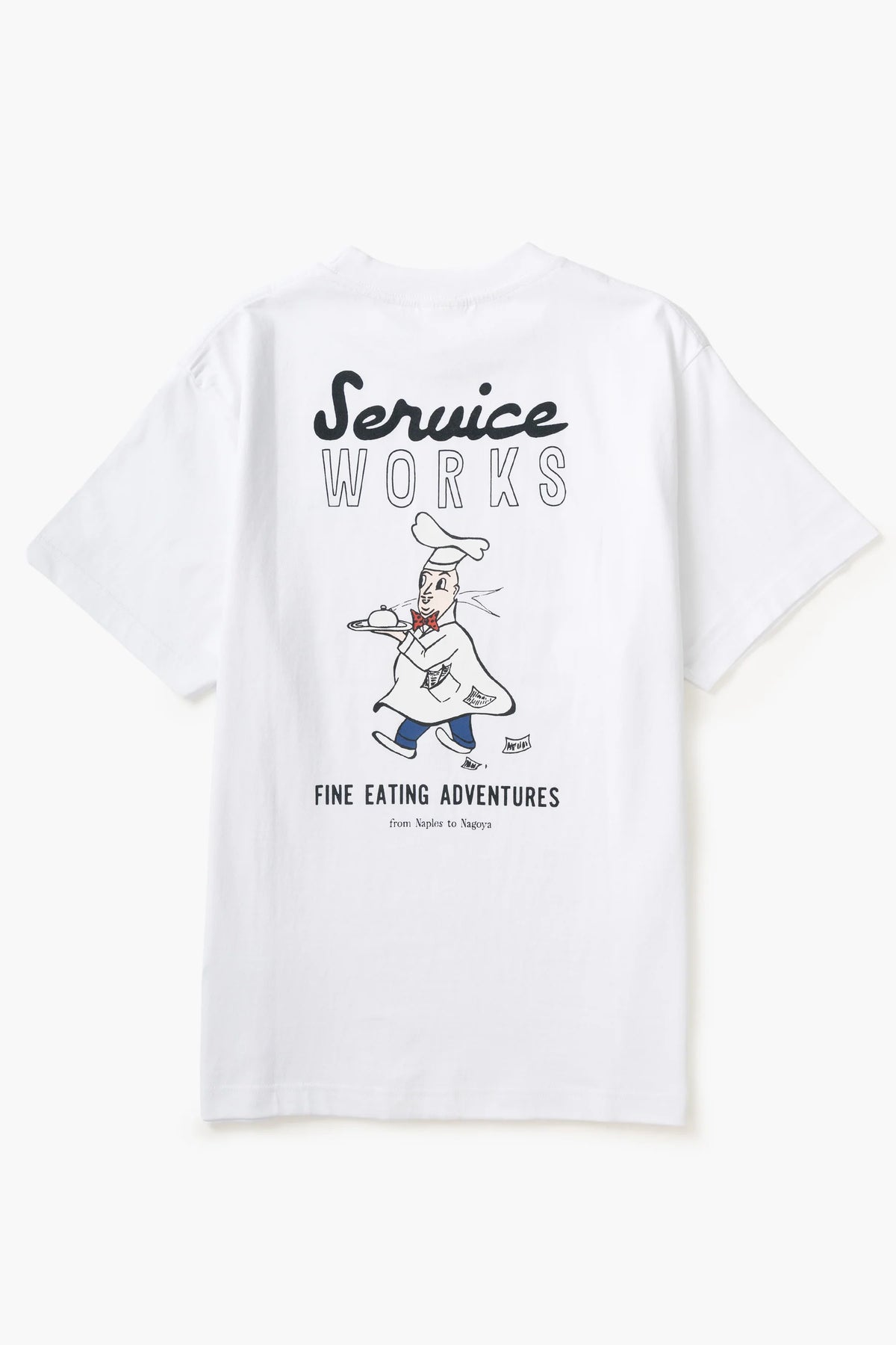 Service Works Eating Adventures Tee White