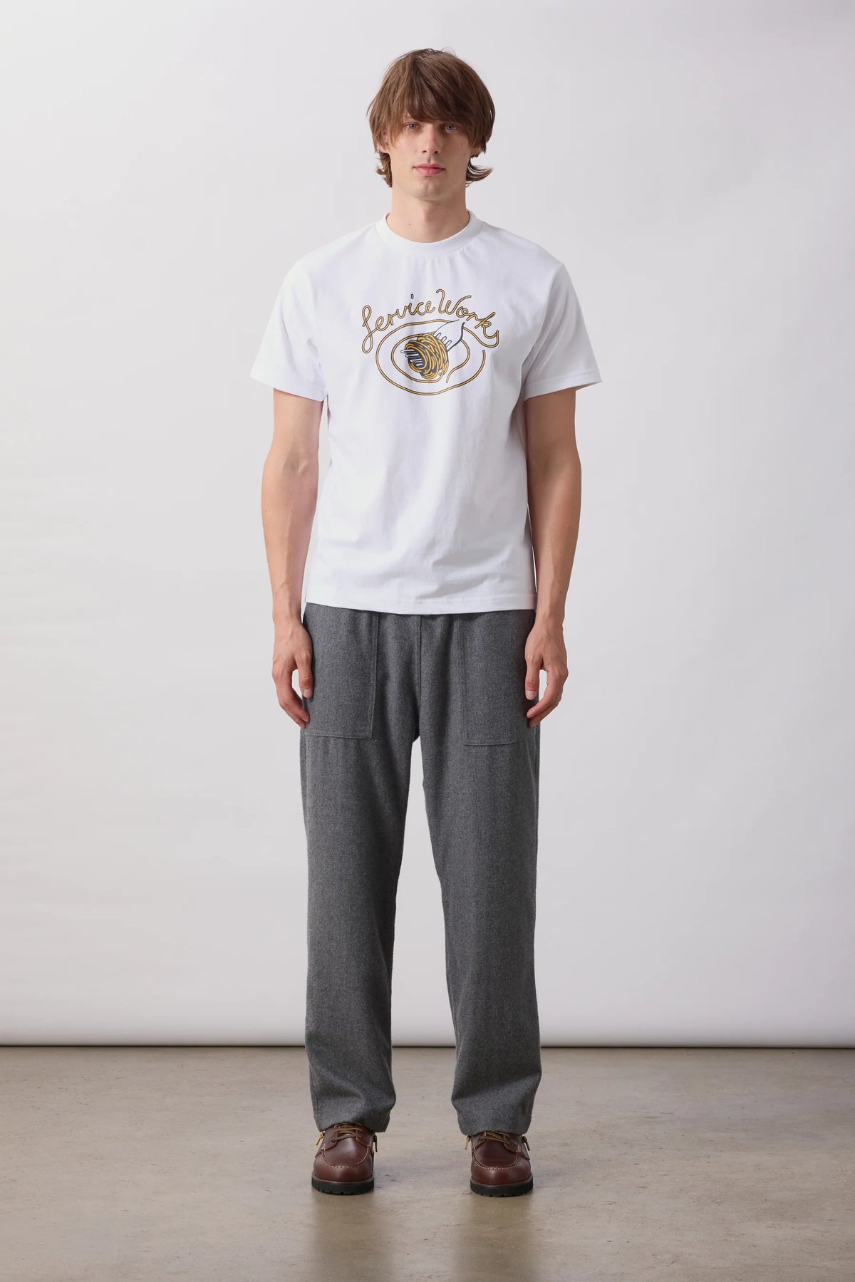 Service Works Spaghetti Tee White