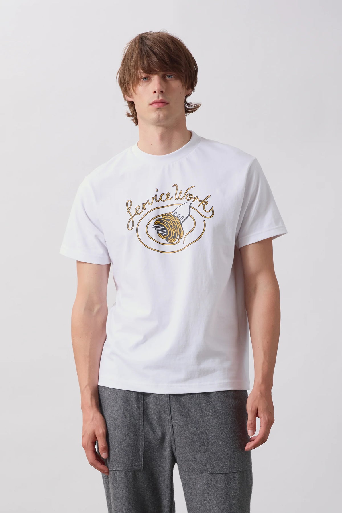 Service Works Spaghetti Tee White