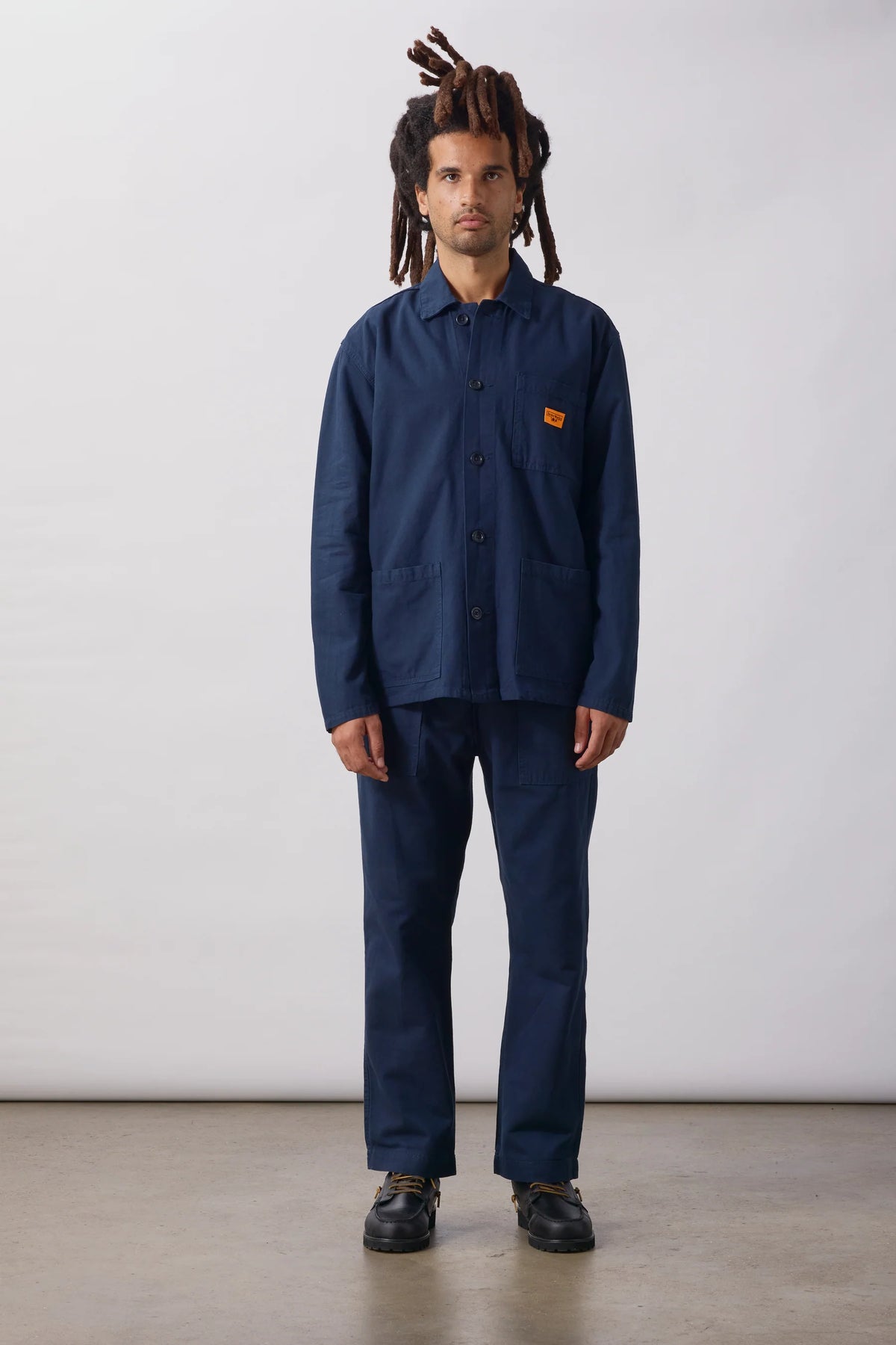 Service Works Classic Chore Shirt Dark Navy
