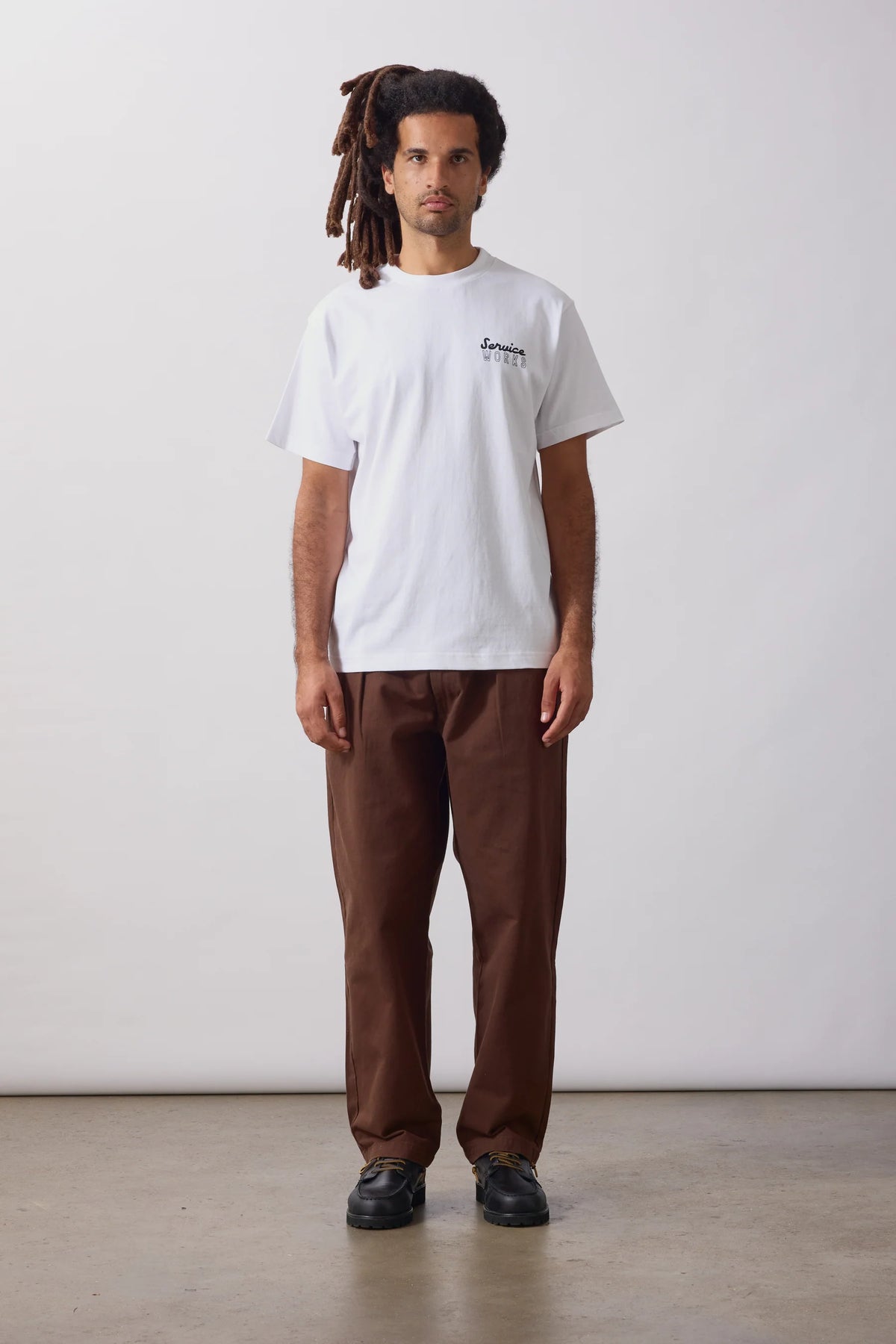 Service Works Eating Adventures Tee White